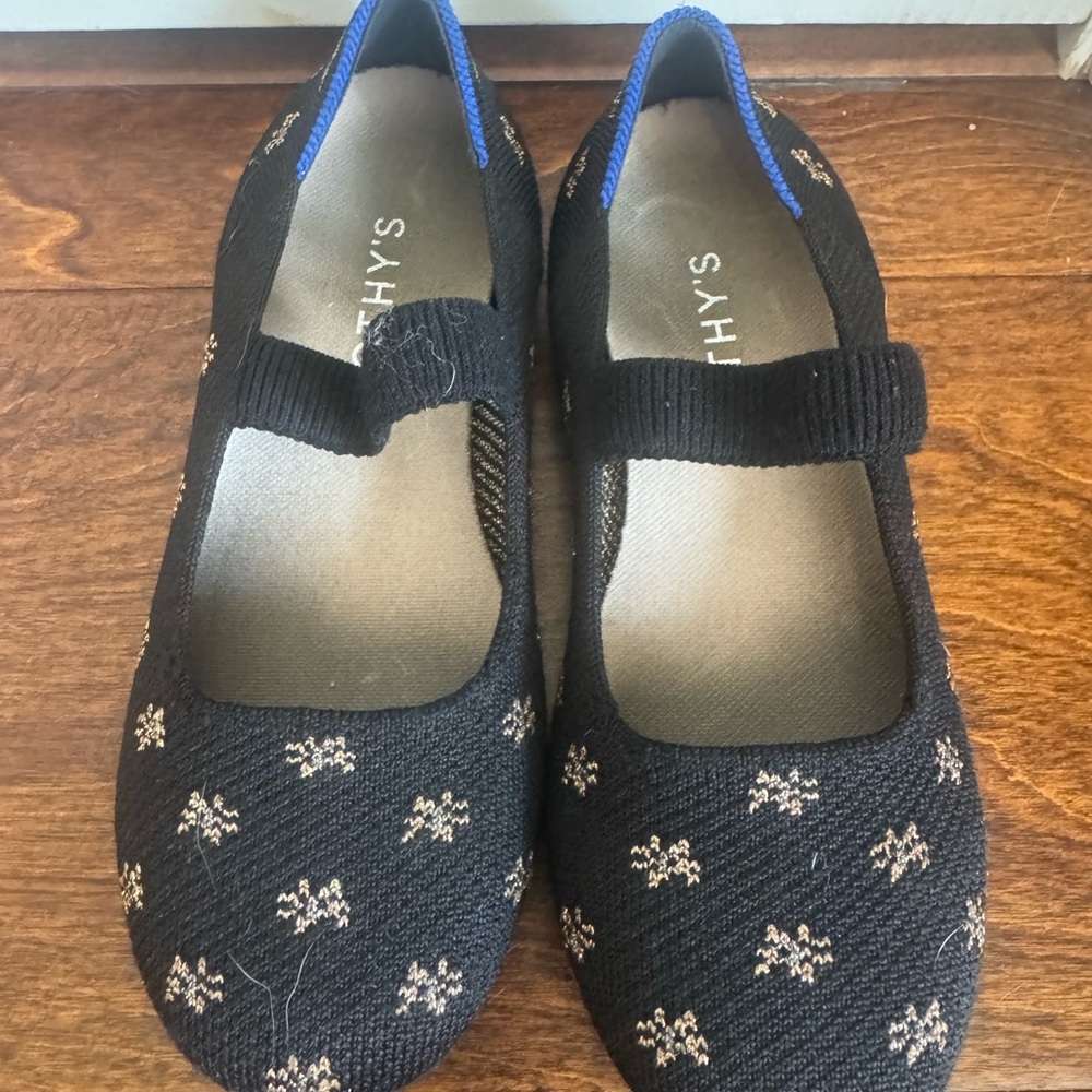 Kids’ Rothy's Daisy Sparkle Mary Jane Shoes